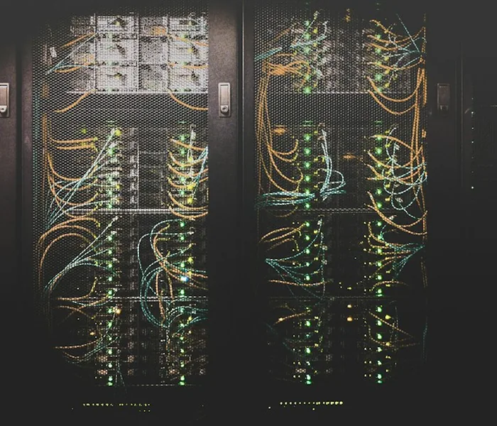 Network cabling and server infrastructure